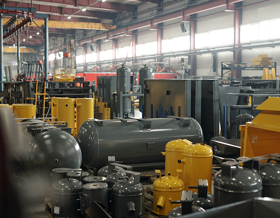 Поле сосудов под давлением
